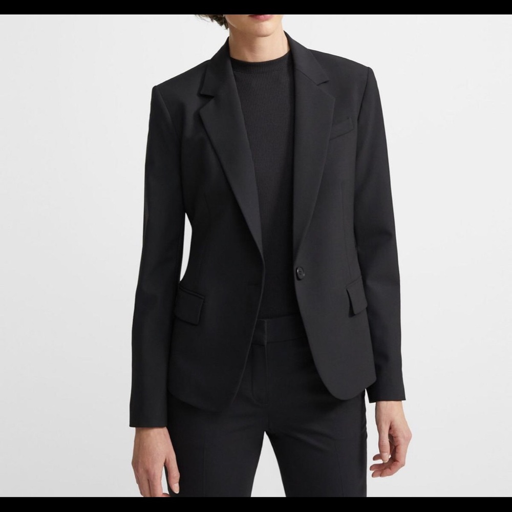 Theory Black Blazer - Size 2